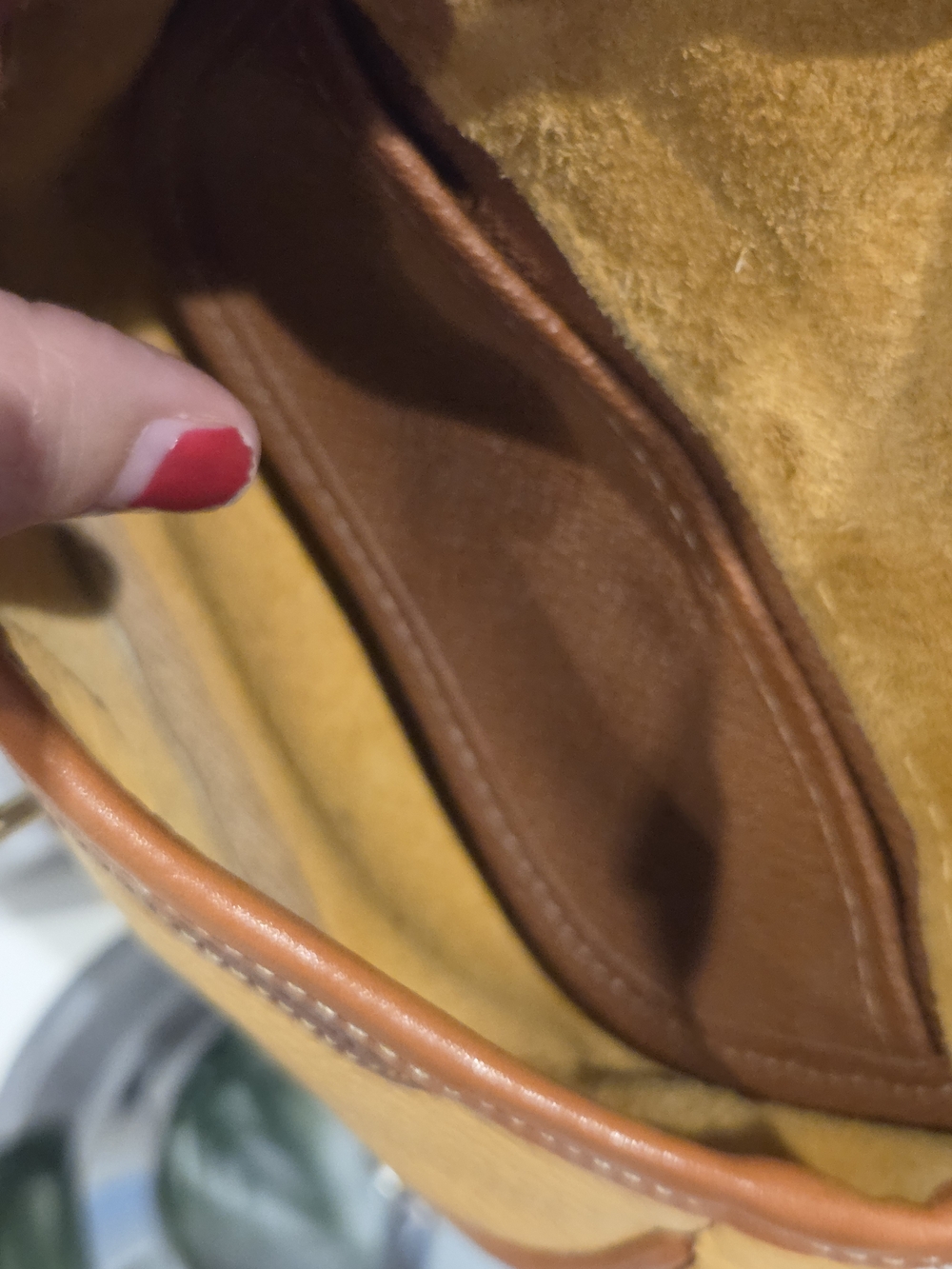 Dooney & Bourke Vintage Palomino Cavalry Body Bag - Picture 14 of 15